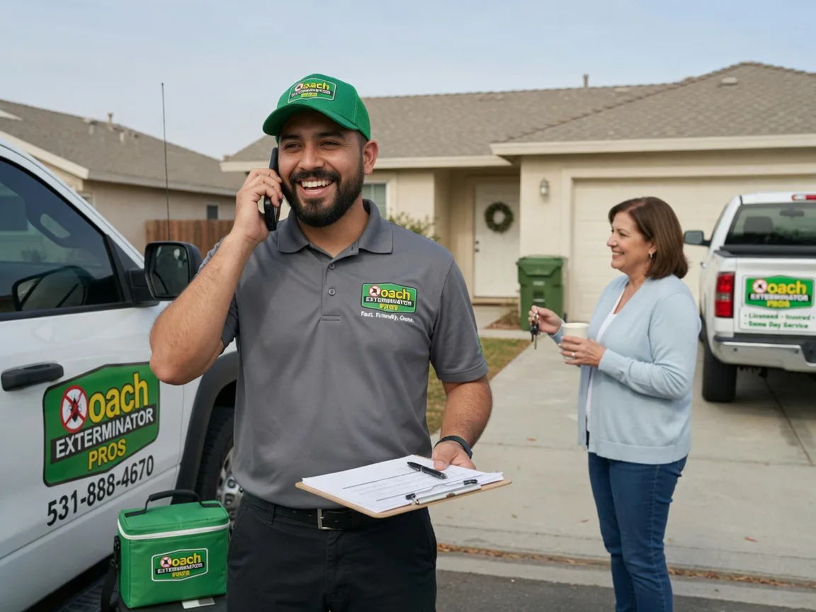 Pest Control Roach Exterminator Gypsum, OH FAQs